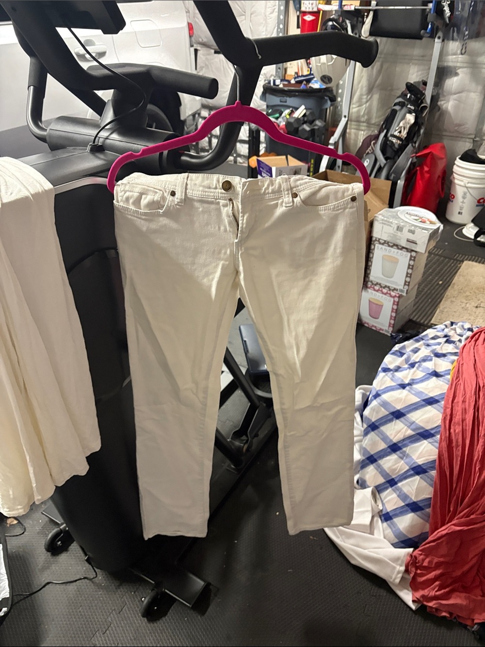 !it jeans Off-White Straight-Leg Jeans